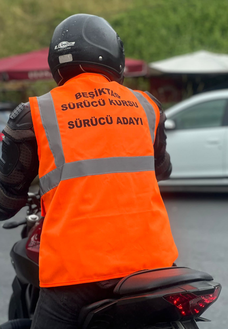 motorcu ikaz yeleği